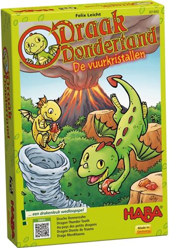 Haba Spel - Draak Dondertand - De vuurkristallen 301892