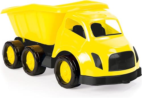 Dolu Maxi Truck Speelgoedvrachtwagen 69 Cm Geel/zwart