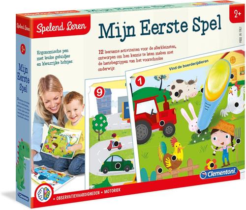 Education Clementoni - Mijn Eerste Quiz - Educatief Speelgoed 2-4 Jaar - Interactieve Pen