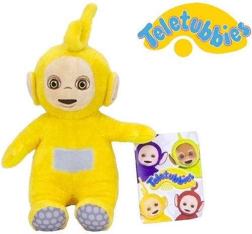 Pluche Teletubbies speelgoed knuffel Laa Laa geel 36 cm