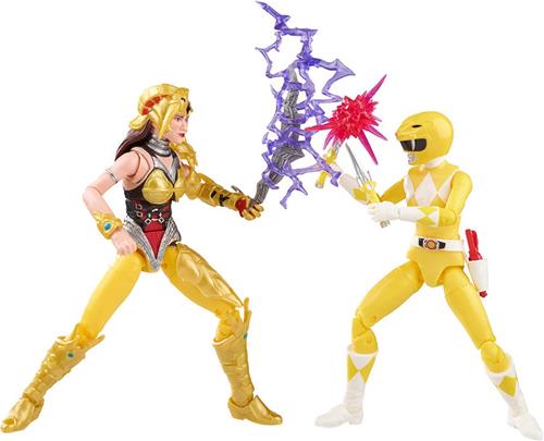 Power Rangers Lightning Collection Yellow Ranger Vs. Scorpina 15cm