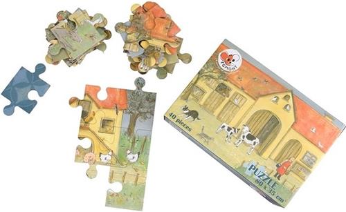 Egmont Toys Puzzel 40 stukjes boerderij 29,5x20x8 cm