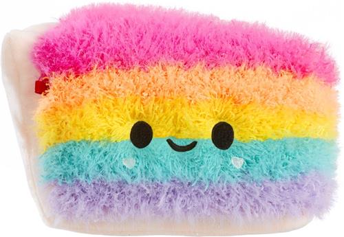 Fluffie Stuffiez kleine knuffel - 11,3 cm - Taart / pizza - Plukknuffel