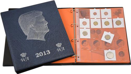 Hartberger Koning Willem Alexander muntalbum 2013-2019 - Het muntenalbum voor de verzamelaar! - verzamelmap insteek album insteek album munt munten Euromunten