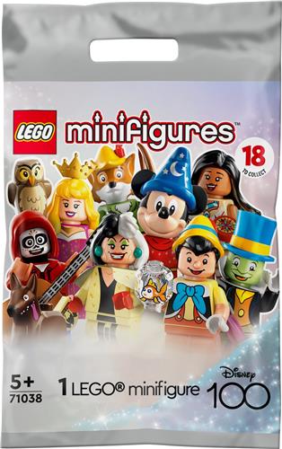 LEGO Minifiguren 100 jaar Disney Verrassingszakje Set - 71038