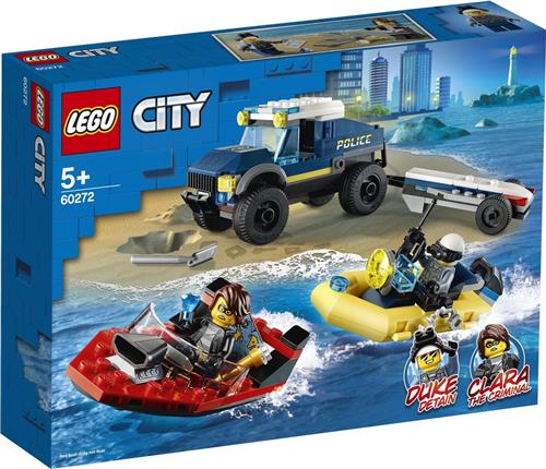 LEGO City Elite Politieboot Transport - 60272