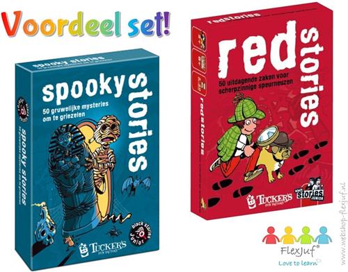 Spooky Stories & Red detective Stories (voordeelset van 2 st.)