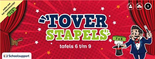 Toverstapels tafels 6 t/m 9