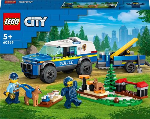 LEGO City Mobiele training voor politiehonden Set - 60369