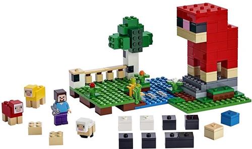 LEGO Minecraft De Schapenboerderij - 21153