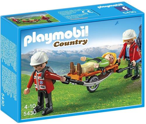 PLAYMOBIL Country Reddingsteam met Brancard - 5430