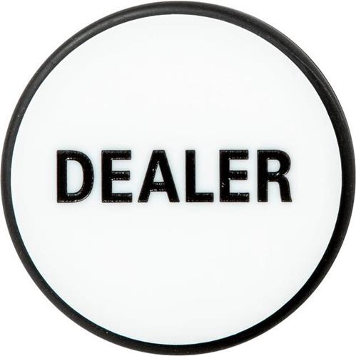 Dealerbutton Black - White