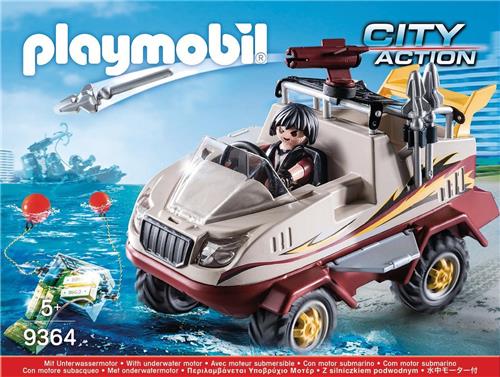 PLAYMOBIL City Action Amfibievoertuig - 9364