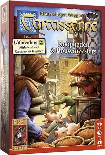 Carcassonne: Kooplieden & Bouwmeesters Uitbreiding Bordspel