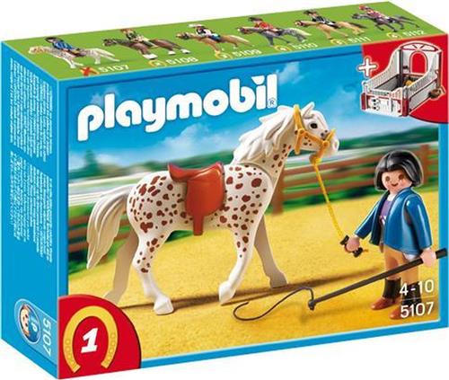 PLAYMOBIL Knabstrupper Met Paardenbox - 5107