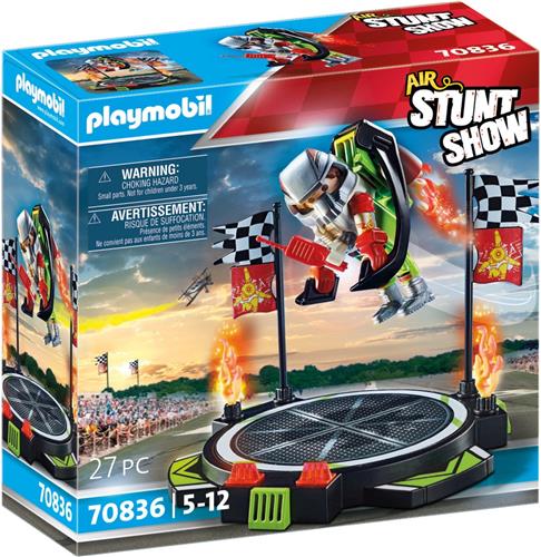 PLAYMOBIL Stunt Show Lucht Jetpack-vlieger - 70836