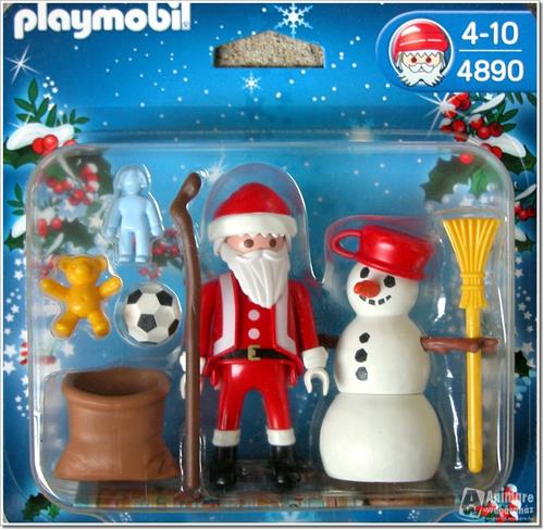 PLAYMOBIL Kerstman met Sneeuwman - 4890