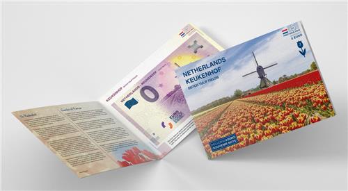 0 Euro biljet 2019 - Keukenhof Tulip Fields LIMITED EDITION