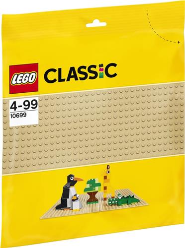 LEGO Classic Zandkleurige Bouwplaat - 10699