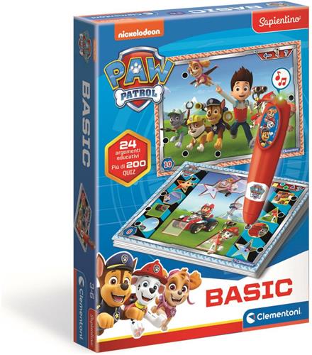 Clementoni Spelend Leren - Interactieve Pen Paw Patrol - Meer dan 200 Educatieve Quizzen - Educatief Speelgoed 3-6 Jaar