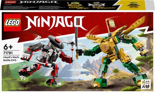 LEGO NINJAGO Lloyds Mech Battle EVO 2in1 Set - 71781