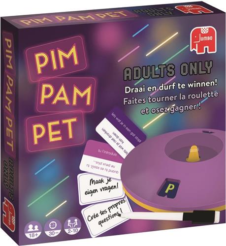 Jumbo Pim Pam Pet Adults Only - Actiespel