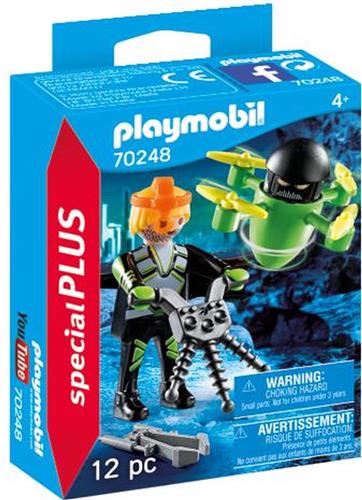 Playmobil Special Plus - Agent met drone 70248