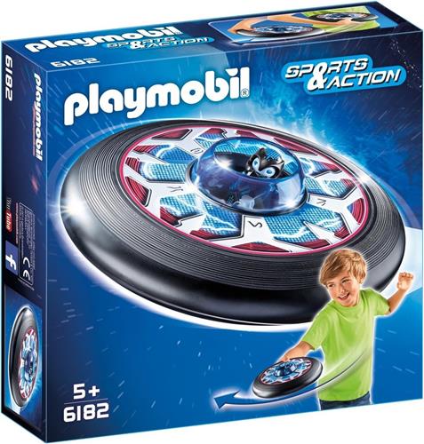 PLAYMOBIL Vliegende schotel met alien - 6182