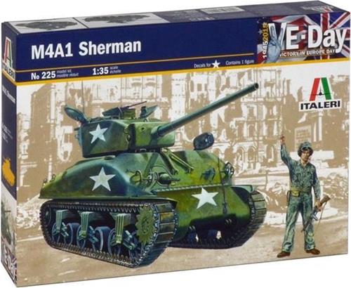 Italeri 225  M4A1 Sherman - 1:35