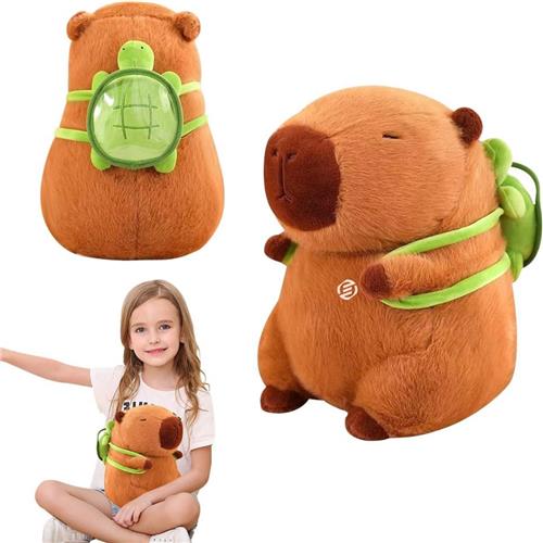 Equivera Capybara Knuffel - Capibara Knuffel - Capibara Pluche - Slaapknuffel - Knuffelvriend - Premium Knuffel