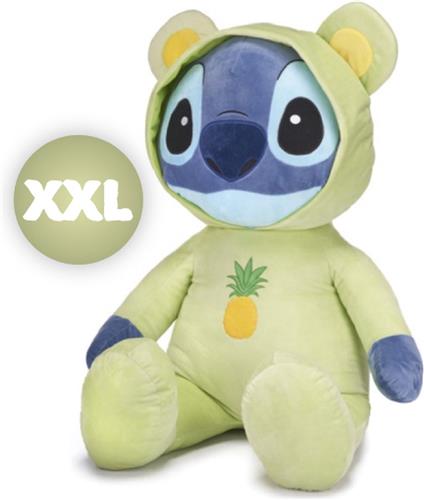 Stitch Pyjama Pluche Knuffel XXL 95 cm - Lilo en Stitch Disney Plush Toy XL - Extra Grote Stitch Knuffels - Groot Speelgoed voor Kinderen Jongens Meisjes - Lilo Stitch Angel Leroy Scrump