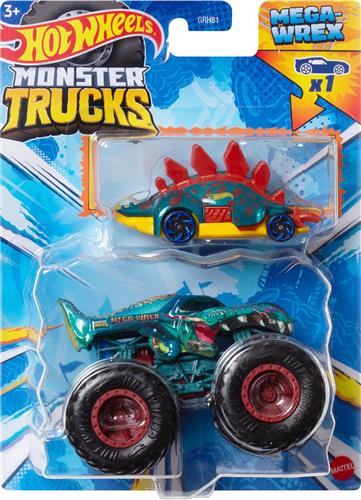 Hot Wheels Monster Trucks MEGA-WREX Combo Pack