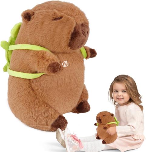 Equivera Capybara Knuffel - Capibara Knuffel - Capibara Pluche - Slaapknuffel - Knuffelvriend - Premium Knuffel