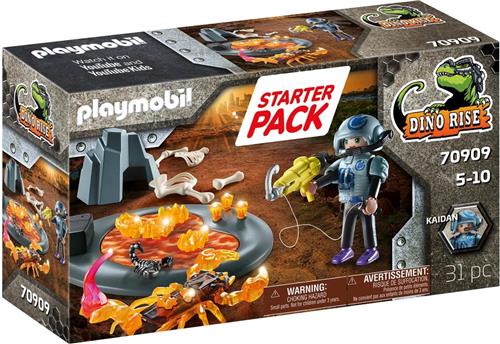 PLAYMOBIL Starterpack gevecht tegen de vuurschorpioen - 70909