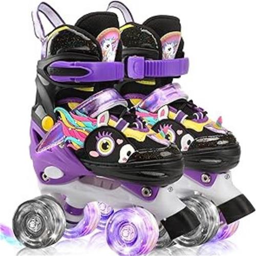 Equivera Rolschaatsen Meisjes - Skeelers Meisjes - Rolschaatsen Kinderen - Cadeautip voor uw kind!