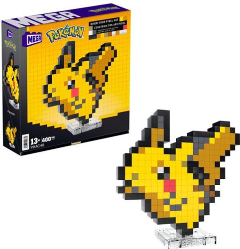 MEGA Pokémon Pikachu Pixel Art