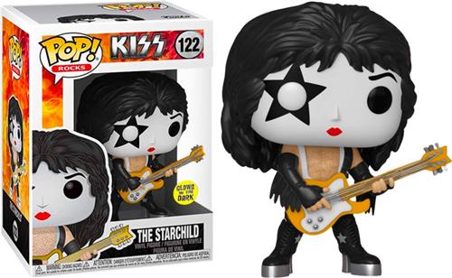 Funko Pop! Kiss - Paul Stanley The Starchild Glow in the Dark Exclusive