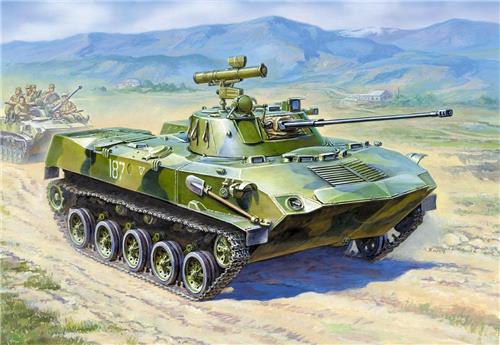 1:35 Zvezda 3577 BMD-2 Russian Airborne IFV Plastic Modelbouwpakket