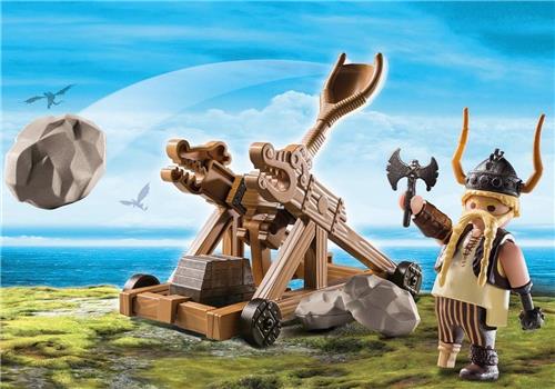 PLAYMOBIL Rochel met katapult  - 9245