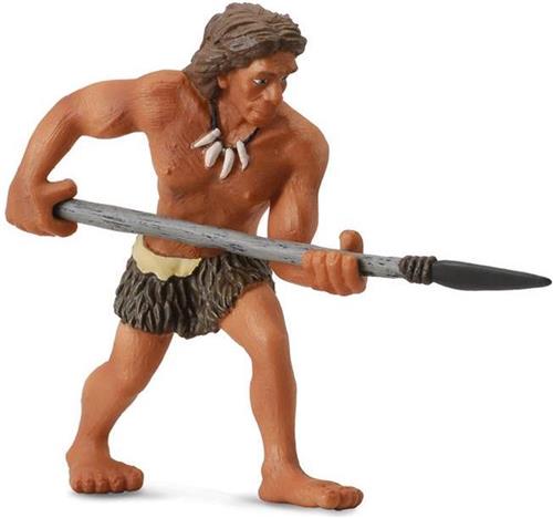 Collecta Prehistorie Neanderthaler Man 8,7 X 7,2 Cm