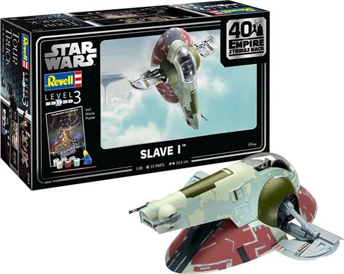 Revell 05678 Star Wars Slave I 40th Anniversary Science Fiction (bouwpakket) 1:87