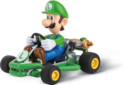 Carrera RC Mario Kart - Pipe Kart - Luigi - Schaal 1:18 - 2,4GHz RC Model Kant en Klaar