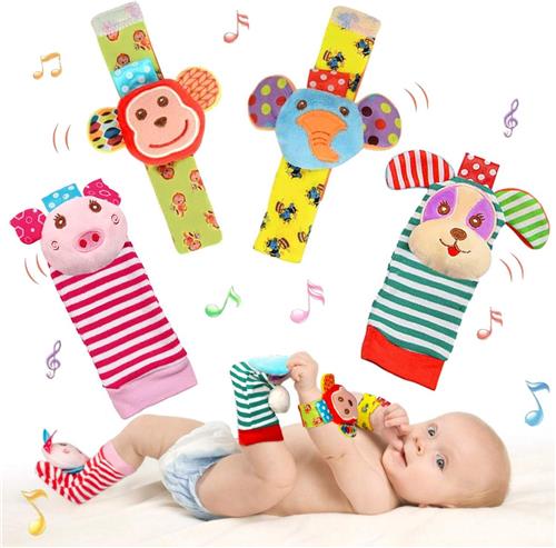 BOTC Babysokken - Beestenbende - Antislip - 0-6 maanden - Babysokjes - Baby Slofjes - Kraamcadeau - Baby Cadeau