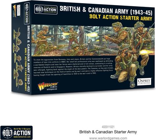 British & Canadian Army (1943-45) Starter Army