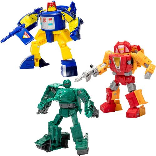 Transformers Legacy United Deluxe Class Action Figure 3-Pack Go-Bot Guardians 14 cm