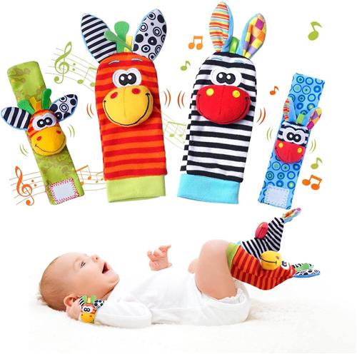 BOTC Babysokken - Beestenbende - Antislip - 0-6 maanden - Babysokjes - Baby Slofjes - Kraamcadeau - Baby Cadeau