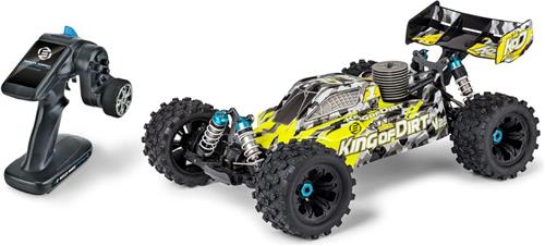 Equivera RC Auto Benzine - RC Auto Volwassenen - RC Auto Offroad - Bestuurbare Auto voor Buiten - Krachtige Verbrandingsmotor