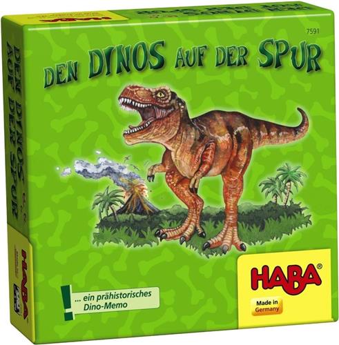 Haba Memoryspel Den Dinos Auf Der Spur (du)