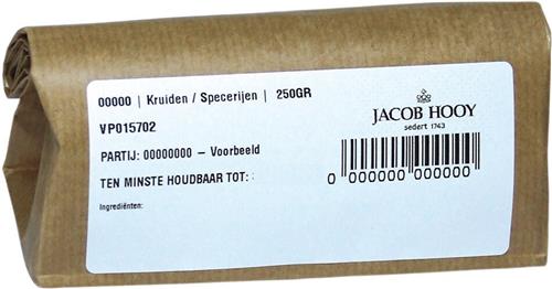 Jacob Hooy Vlozaadvezels 250 gr