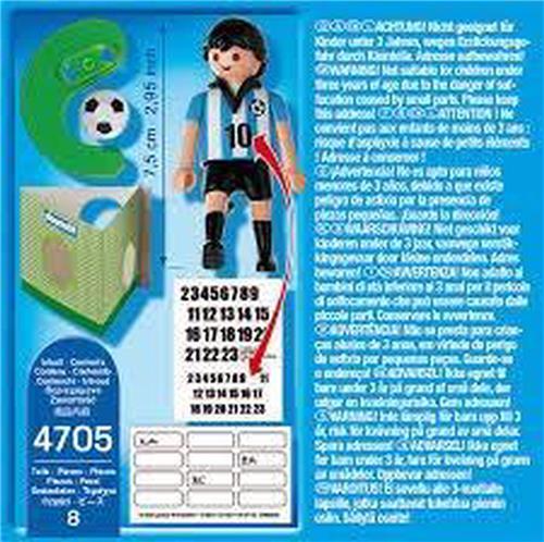 PLAYMOBIL Voetbalspeler Argentinië - 4705